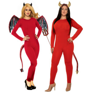 Full Body Unitard - Red