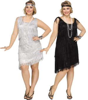 Shimmery Flapper - Plus