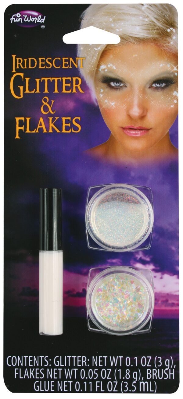 Glitter & Flakes Iridescent