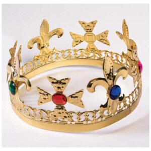 Gold Jeweled Crown
