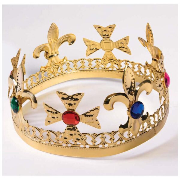 Gold Jeweled Crown