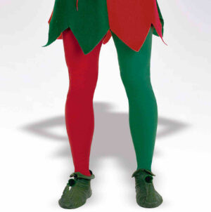 62873 Red_Green Tights Unisex Tights