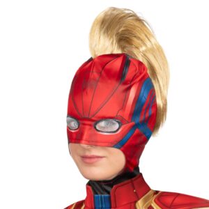 Captain Marvel Headpiece with Hair