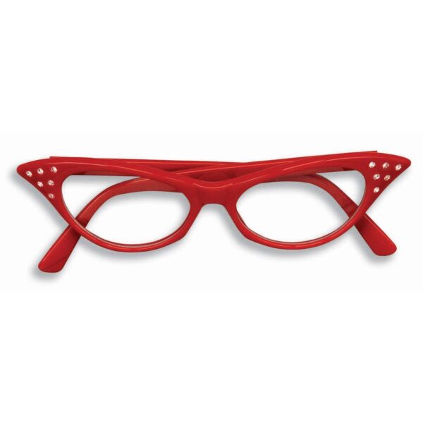 50's Rhinestone Glasses (clear)