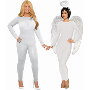 Full Body Unitard - White