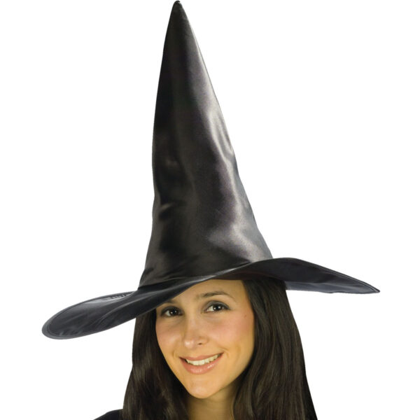 Satin Witch Hat 19 inch