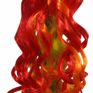 Rainbow Unicorn Curly Ponytail