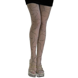 Scar Print Tights