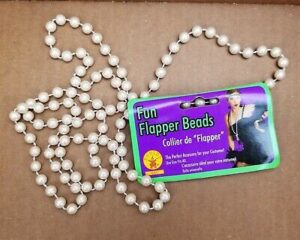 Faux Pearl Flapper Beads