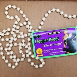 Faux Pearl Flapper Beads