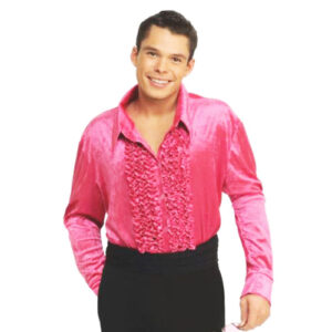 Pink Velvet Shirt