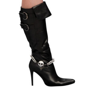 Day of the Dead, Skull-Bones Boot Jewelry