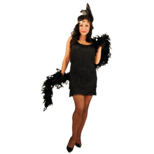 Fashion Flapper, Black - Plus