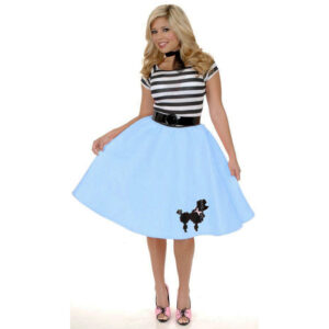 Poodle Skirt - Blue