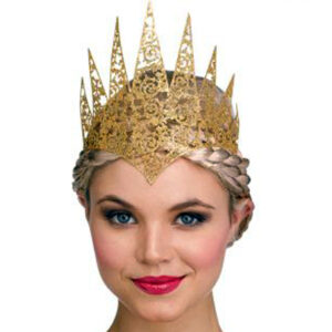 Flexible Glitter Crown - Gold