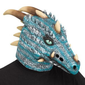 Blue Ice Dragon Mask