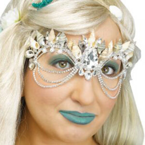 Mermaid Crystal Rhinestone Mask
