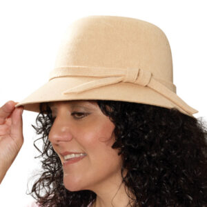 Flapper Hat - Beige