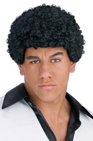 Jheri Curl Wig - Black
