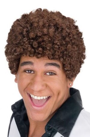 Jheri Curl Wig - Brown