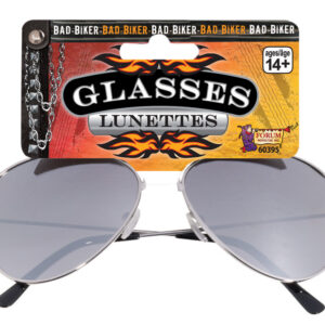 Police Mirrored Glasses