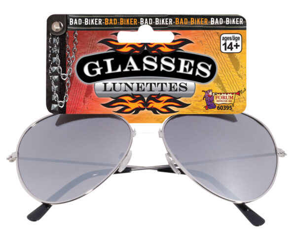 Police Mirrored Glasses