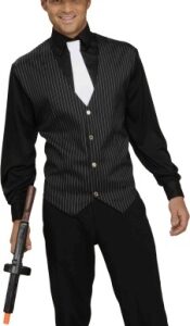 Gangster Shirt, Vest, Tie