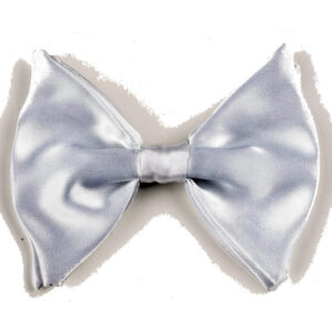 Clip on Bow Tie - White