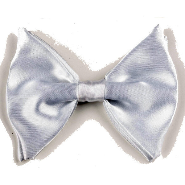 Clip on Bow Tie - White