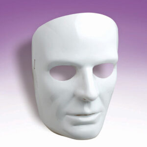White Face Mask - Male