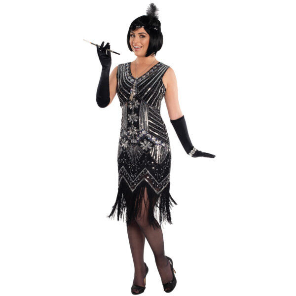 Silver Screen Flapper - M/L