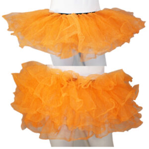 Ladies Tutu - Tangerine Orange