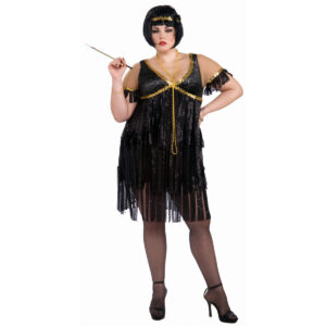 Sequin Flapper Plus