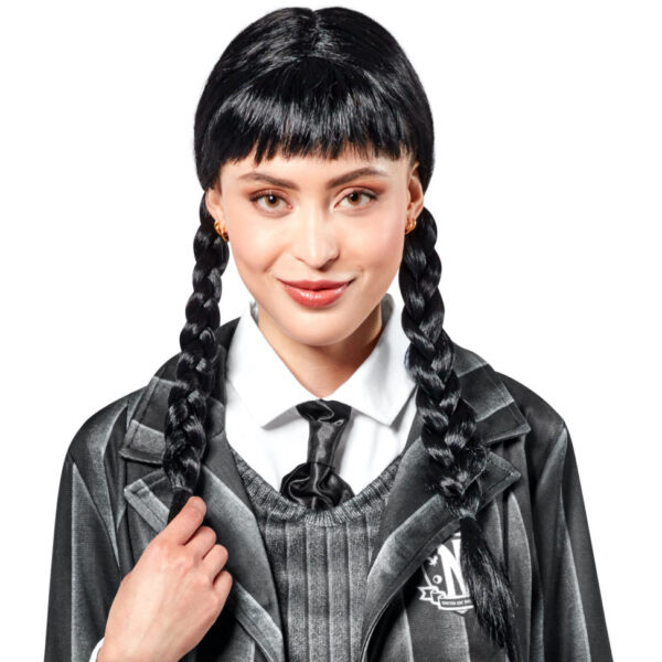 Wednesday Addams Adult Wig