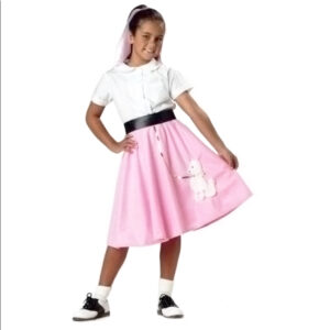Pink Poodle Skirt - Child