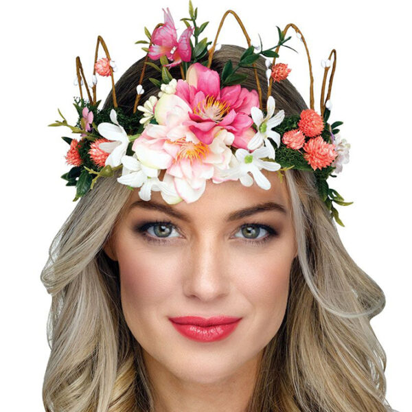 Fairy Tiara Pink Butterfly