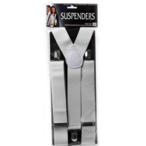 Suspenders - White