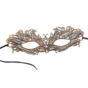 Gold Lace Mask