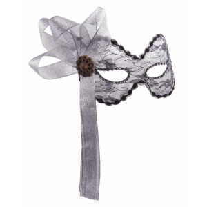 Half Mask - Black Lace