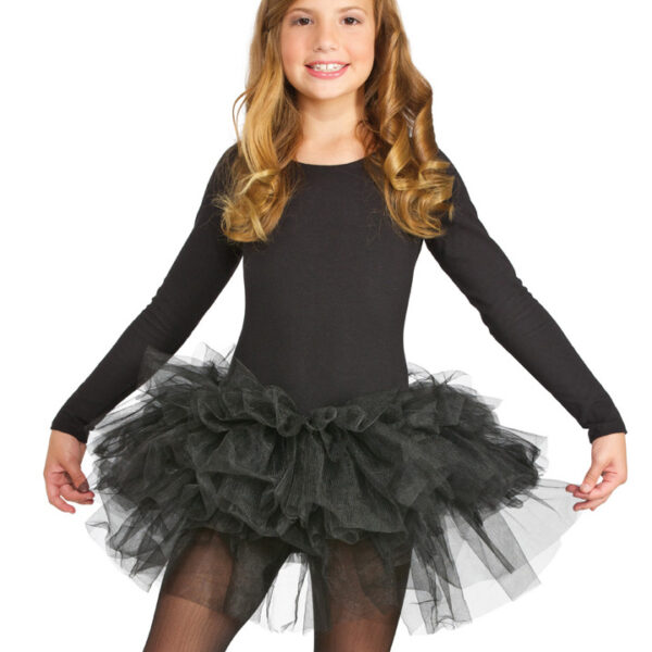 Fluffy Black Tutu - Child
