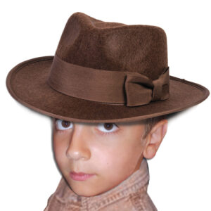 Adventurer Brown Fedora - Child