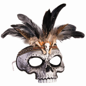 Male Voodoo Skull Mask