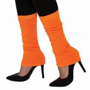 Neon Orange Leg Warmers