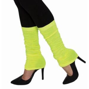 Neon Yellow Leg Warmers