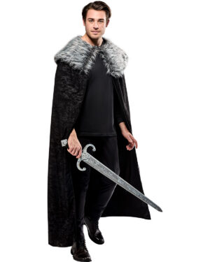 Fur Trimmed Cape