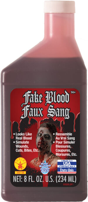 Fake Blood, 8 oz Bottle