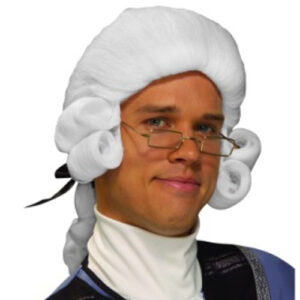 Colonial Man wig - white