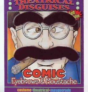 Comic Eyebrows and Mustache