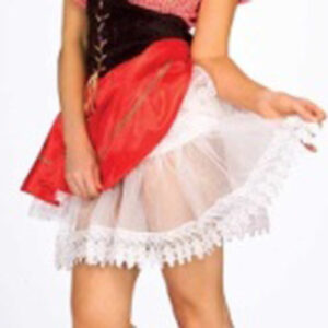 Tear Drop Crinoline - white