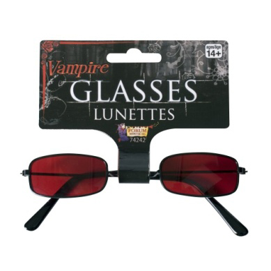Red Vampire Glasses